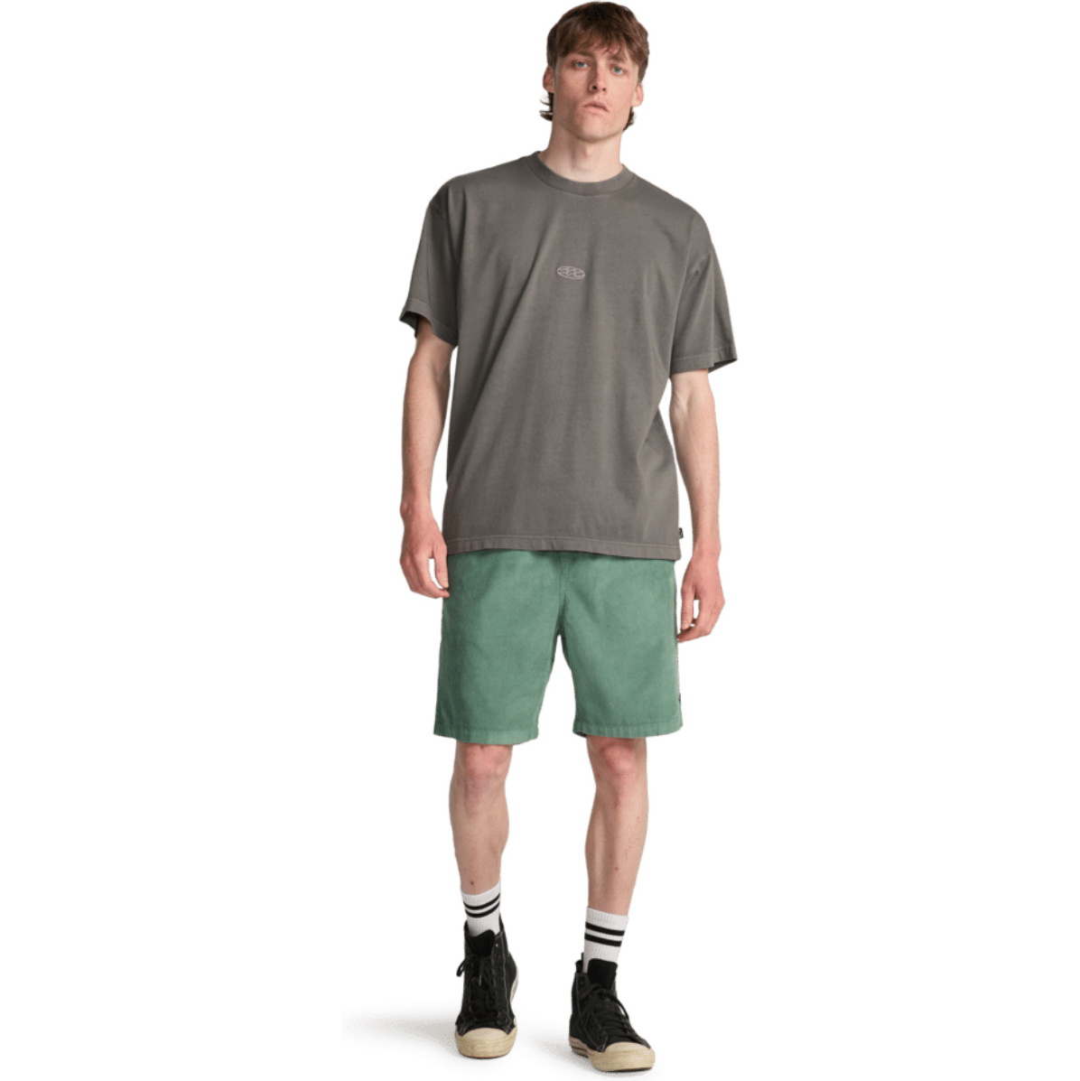 2026 Camiseta De Malha De Manga Curta Og Wave Para Homem Da Billabong , EBYKT00113 - Pewter